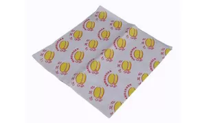 hamburger wrapping paper