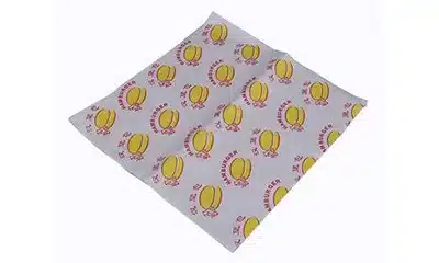 hamburger wrapping paper